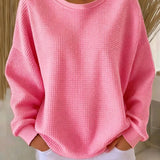 Bärbel | Maglione classico con struttura waffle — 1