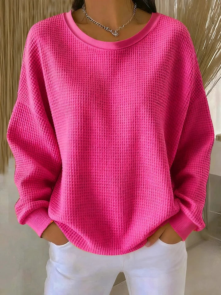 Bärbel | Maglione classico con struttura waffle — 2