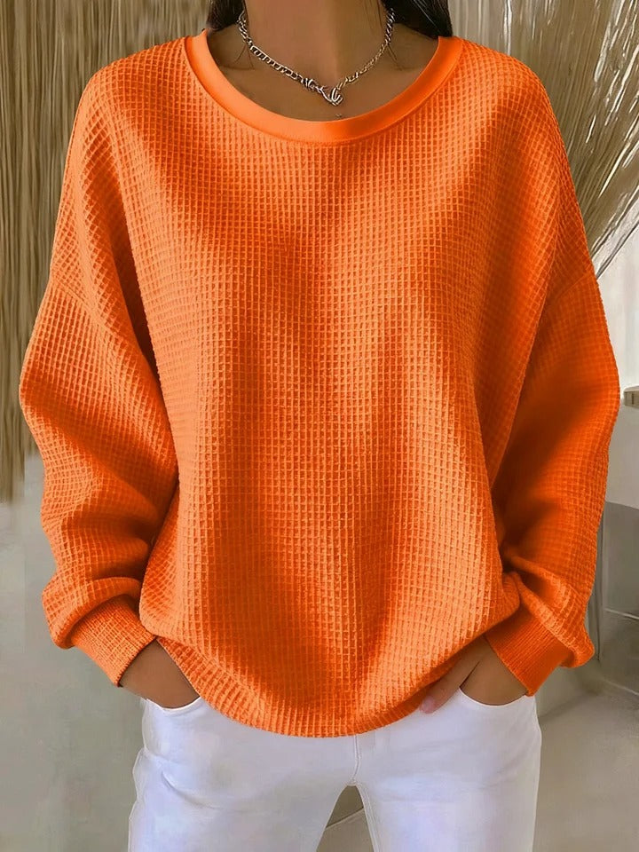 Bärbel | Maglione classico con struttura waffle — 3