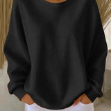 Bärbel | Maglione classico con struttura waffle — 4