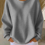 Bärbel | Maglione classico con struttura waffle — 8