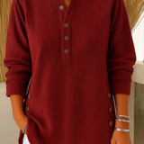 Lena | Tunica Henley con bottoni — 3