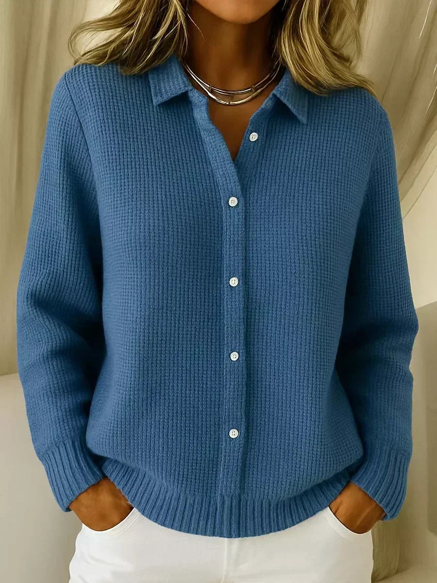 Hedwig | Cardigan strutturato con abbottonatura — 3