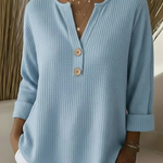 Marlies | Henley con struttura waffle — 2