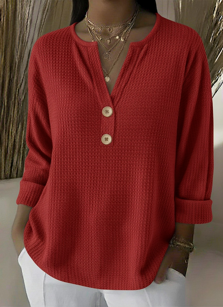 Marlies | Henley con struttura waffle — 3