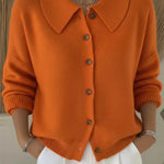 Hannelore | Cardigan con colletto e abbottonatura — 5