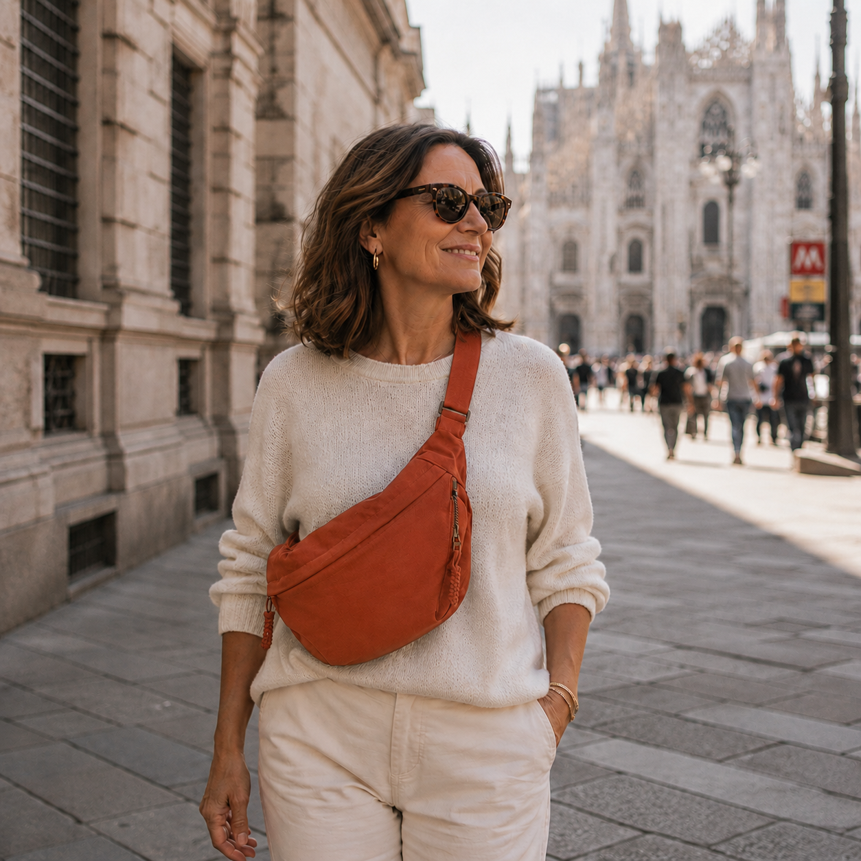 Gioia | Borsa a Spalla Arancione — immagine 4