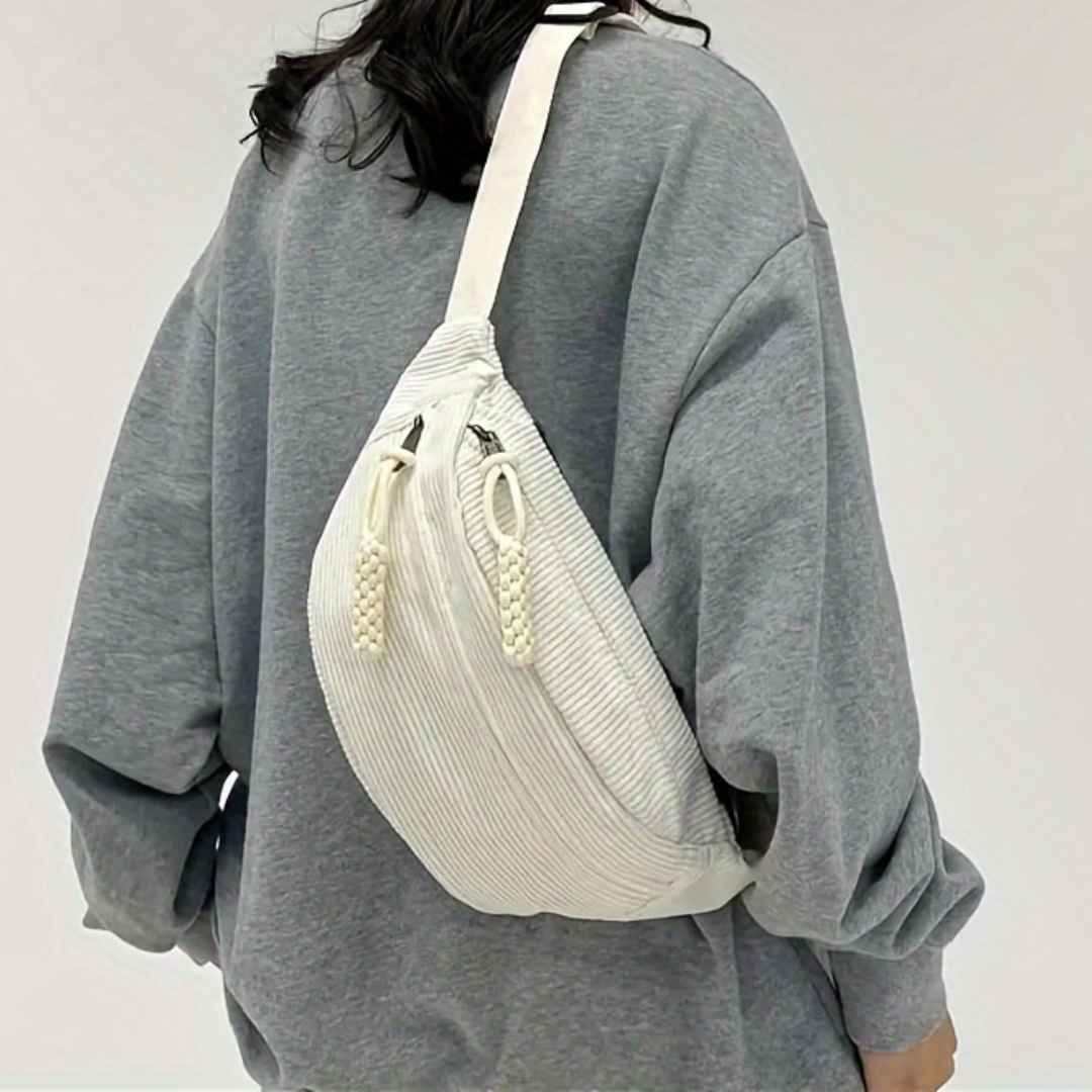 Petra | Borsa a Spalla Velluto a Coste — immagine 8