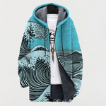 Matilde | Cappotto con fantasia a onde — 1