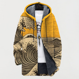Matilde | Cappotto con fantasia a onde — 3