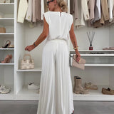 Maddalena | Completo elegante plissé
