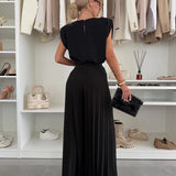 Maddalena | Completo elegante plissé
