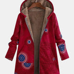 Salvia | Giacca in sherpa con fantasia tribale — 3