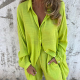 Clara | Set polo casual