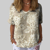 Tamara | Blusa artistica stampata